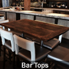 Reclaimed Wood Restaurant Tables